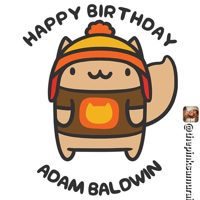 By thepinksamurai via RepostWhiz app:
Happy Birthday, Adam Baldwin! 