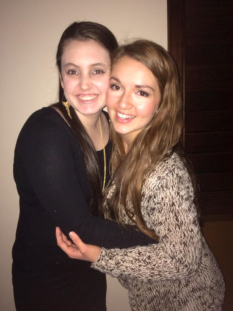 Gave Dev her first piece of Kendra Scott jewelry tonight :\) happy 18th birthday babe!! 