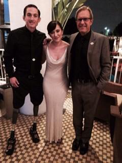CAFoundation's tweet photo. CAF's @RudyGTcaf, @ironman Scott Tinley, and @zeldawilliams at the @nobleawards ! #nobleawards#cafchangeslives http://t.co/J3apZqJxQP
