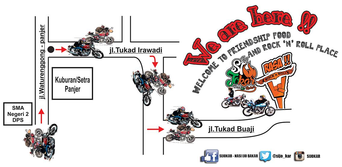Yuhhuu yg blom tau lokasi kita ini denahnya gaess...silahkan mampir sebelum kehabisan.