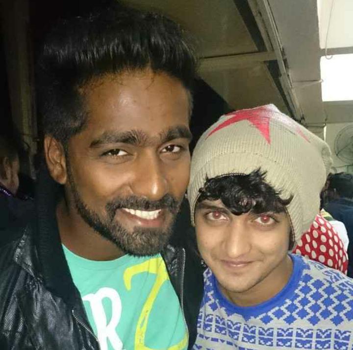 <a href="/Beatking_Sumedh/">Sumedh Vasudev Mudgalkar</a> with Vaibhav sir :) 
Such a cuteard our rockstar is 💕