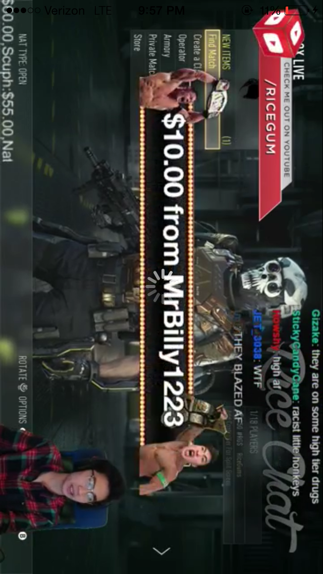 BillyRayHarris2's tweet photo. @RicexGum does this make me high tier? XD #lovethestream http://t.co/5nh6cCUq7x