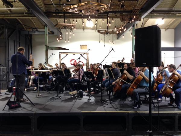 Killer rehearsal with <a href="/PacificSymphony/">Pacific Symphony</a> &amp; <a href="/wildUp/">Wild Up</a> with <a href="/orionrountree/">Christopher Rountree</a> going down as we speak. santaanasites.com