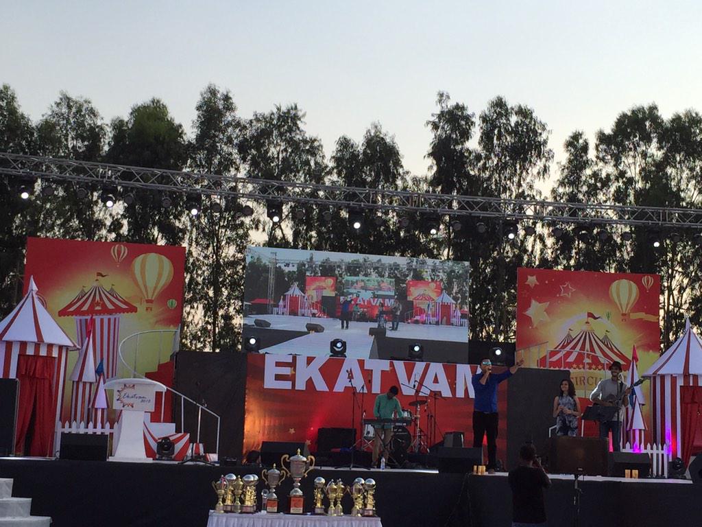#ekatvam2015-a show of unity across d Bangalore locations!fantastic day dat every techmighty would remember for long!