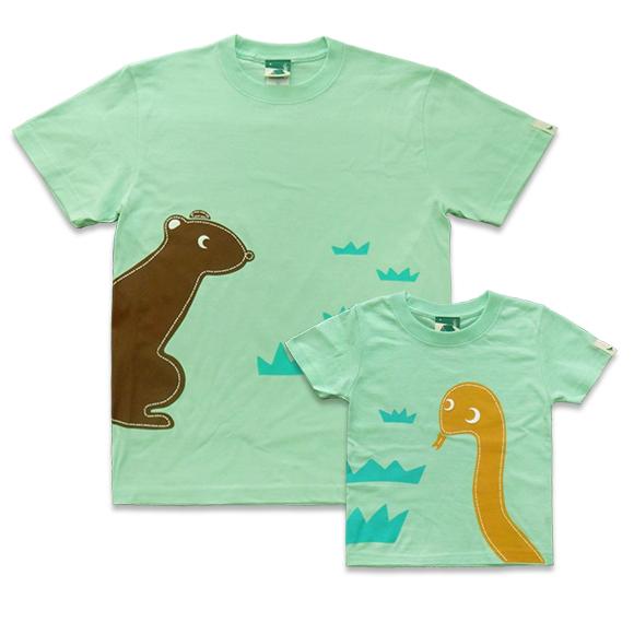 T Shirt Ya Com Web Twitter ನಲ ಲ オススメ商品 親子で着ると絵がつながる ハブ マングース 思いを込めて摘んだプレゼントの花を持つ２匹それぞれの姿がとても愛らしい 親子で着て楽しめるtシャツ T Co Ai0ac502x0 親子 お揃い T Co