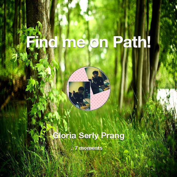 _gloriaprang's tweet photo. Find me on #Path now! Go to: http://t.co/5l7kNrUJUm! #thepersonalnetwork http://t.co/q8MA6q8ySK