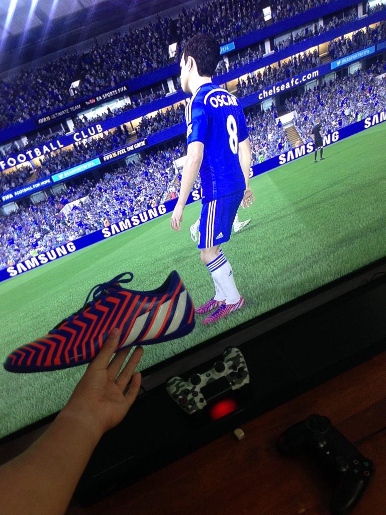 IvanWangCH's tweet photo. Ouhhh #predito #adidas #oscar #chelsea http://t.co/aa0nZNb1xZ