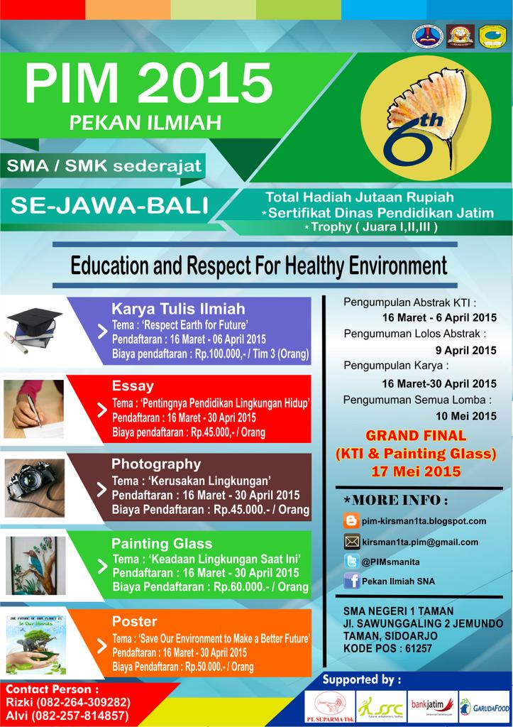 Ikuti PIM SMAN1TA SMA/SMK se-derajat se Jawa-Bali! <a href="/SMAN1G/">SMAN 1 Gedangan</a> <a href="/SMANIVDA/">SMAN 4 Sidoarjo</a> <a href="/infosda/">Info Sidoarjo</a>