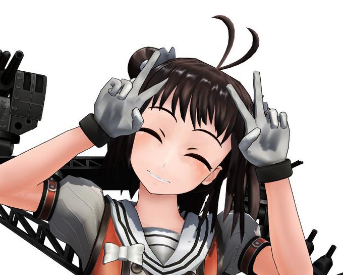 那珂改二のtwitterイラスト検索結果 古い順