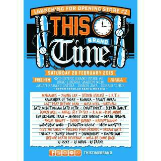 Seyouuu gays!! Skrng kita main di acara keren ini!@thistimebrand