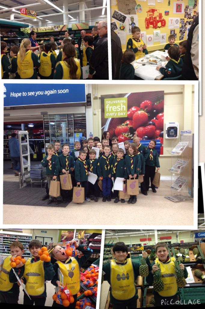#farmtofork with Acton&amp;Waldingfield cub scouts <a href="/TescoSudbury/">TescoSudbury</a> #educating <a href="/JustSudbury/">Just Sudbury Things</a> <a href="/JackieGrimley/">Jac</a> <a href="/darrenwalsh007/">Darren Walsh</a>