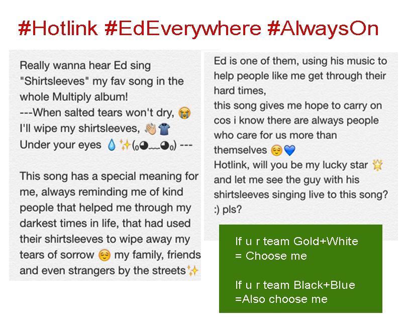 WL_Union's tweet image. #Hotlink #EdEverywhere #AlwaysOn
@HotlinkComms Shirtsleeves!!
Team Blue+Black and Team Gold+White I'm calling u xD