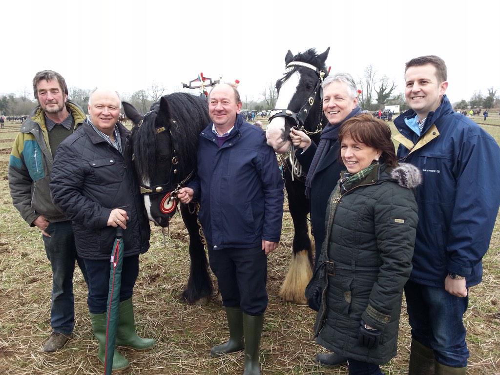 Fantastic morning @ the 100th annual Mullahead Ploughing Match. Great event. Hurry down if you haven't been.