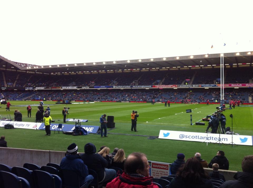 Christina2486's tweet photo. @ProfSharp hope it's a good game...and Scotland win! http://t.co/yLDdMb5kow