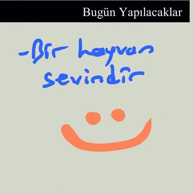 mustep's tweet image. #bugun icin #odev 
#hayvan #sev #sevindir
#insanlik
#ToDo