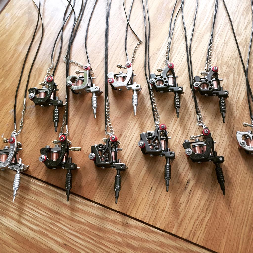 InkDisciple's tweet image. Tattoo Gun necklace! Last few remaining  ⏩⏩inkdisciple.bigcartel.com
#tattoogun #tattoo #jewellery #tattooed #inked