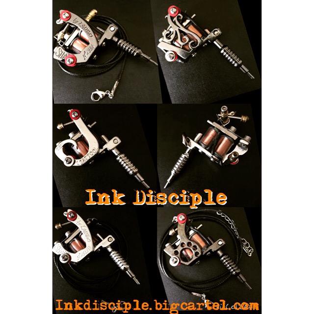 InkDisciple's tweet image. Tattoo Gun necklace! Last few remaining  ⏩⏩inkdisciple.bigcartel.com
#tattoogun #tattoo #jewellery #tattooed #inked