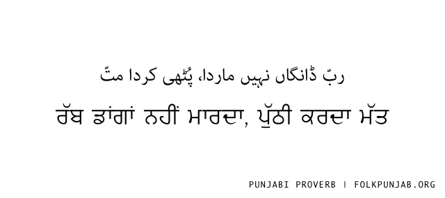 Punjabi Proverbs Punjabiproverbs Twitter 