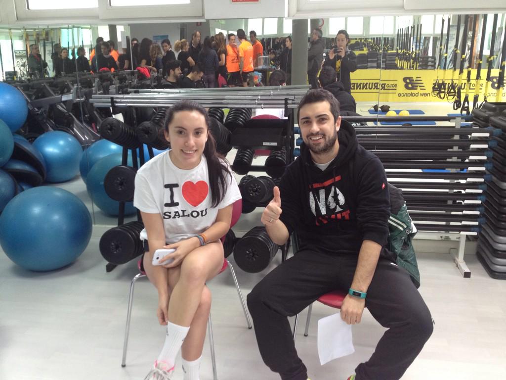 Van llegando los primeros participantes del #retoTrx #TrxSantander