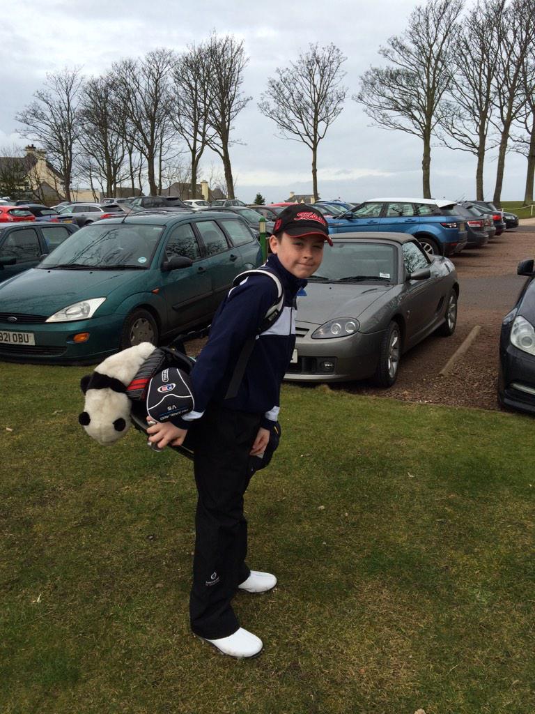 Kennzo7's tweet image. #bigday @YuillRyan first round on big course #cardtime