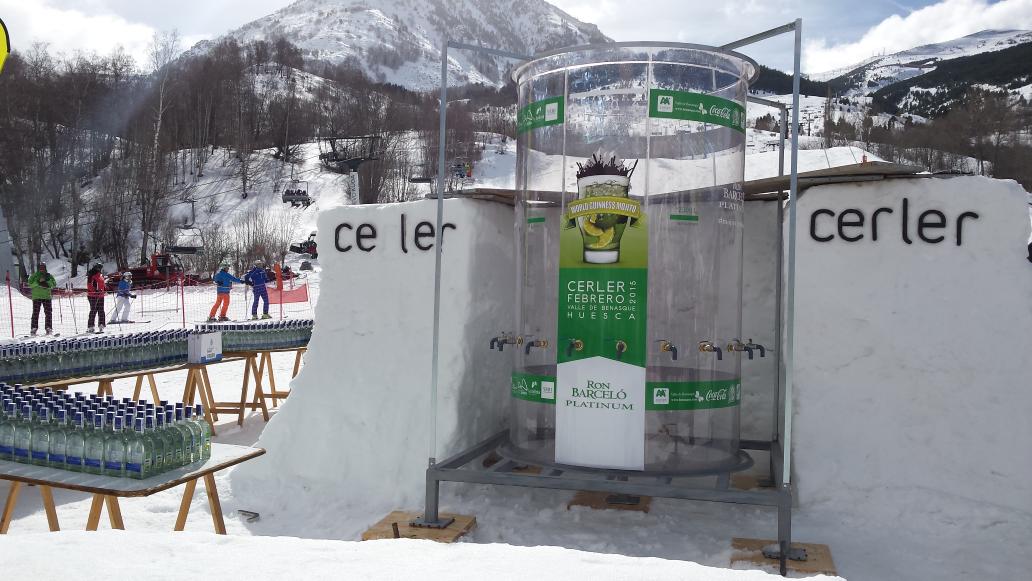 Luces, cronos, camara, testigos, notario y...accion!! #mojito 3404 <a href="/AramonCerler/">CERLER (Aramón)</a>  #valledeBenasque A tope!