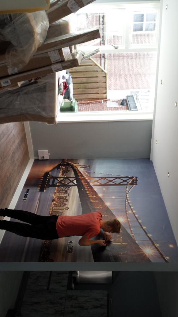 mempien86's tweet image. Foto behang check. Benedenverdieping schiet nu echt op. #oudedorp #paleis mede mogelijk gemaakt door @JacobZwaan