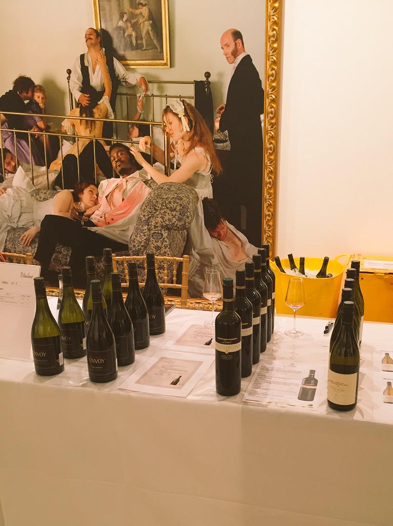 boojstone's tweet image. All dressed up and ready to go #aMatterOfTaste #spyvalley #babich #milltons #RobertParker