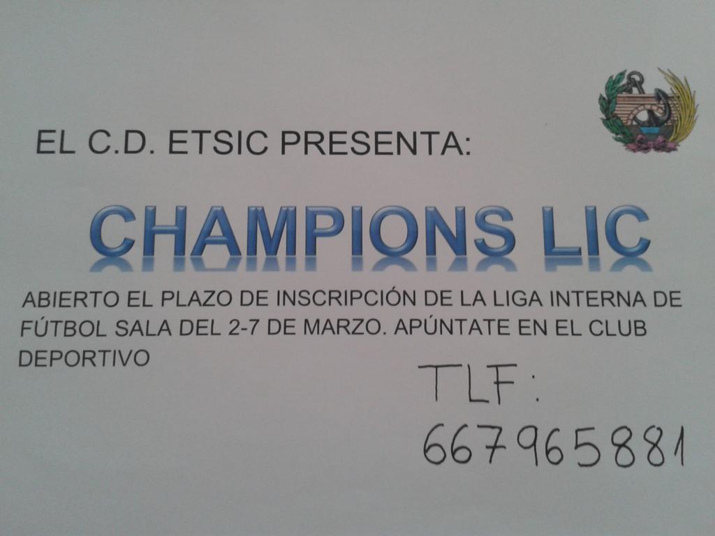 Pide ya tu formulario de inscripcion!