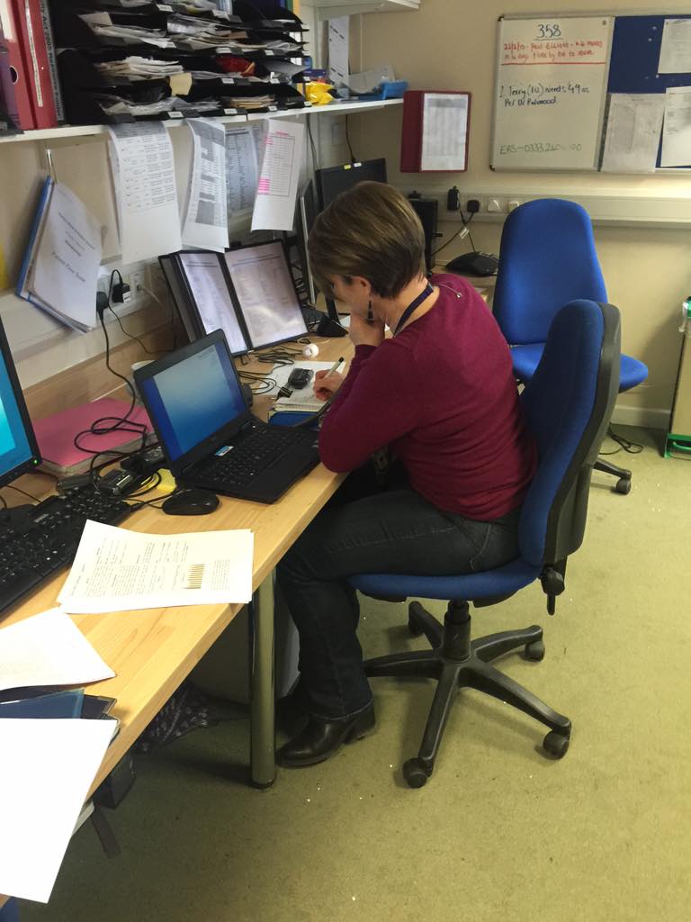 DrSteveDunn's tweet image. Brit in the control room taking charge #PerfectSystem