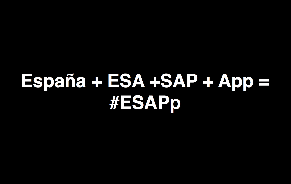 cheffunky's tweet photo. #ESAPp meeting in one place at  #appcampBCN #MWC15 #MWC @ESA @SAP_UA @SAP @DanielvonDungen @LenaKlemm @BrigitteKleins http://t.co/QgPsrf6pZp