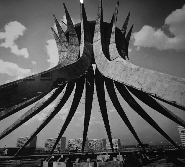 The Construction of Brasilia Cathedral, one of my favorite buildings0
