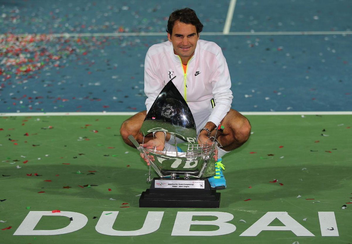 RFederer_Fans's tweet photo. @RogerFederer campeón de Dubai.
#RF84 http://t.co/CQ1W9r53s2