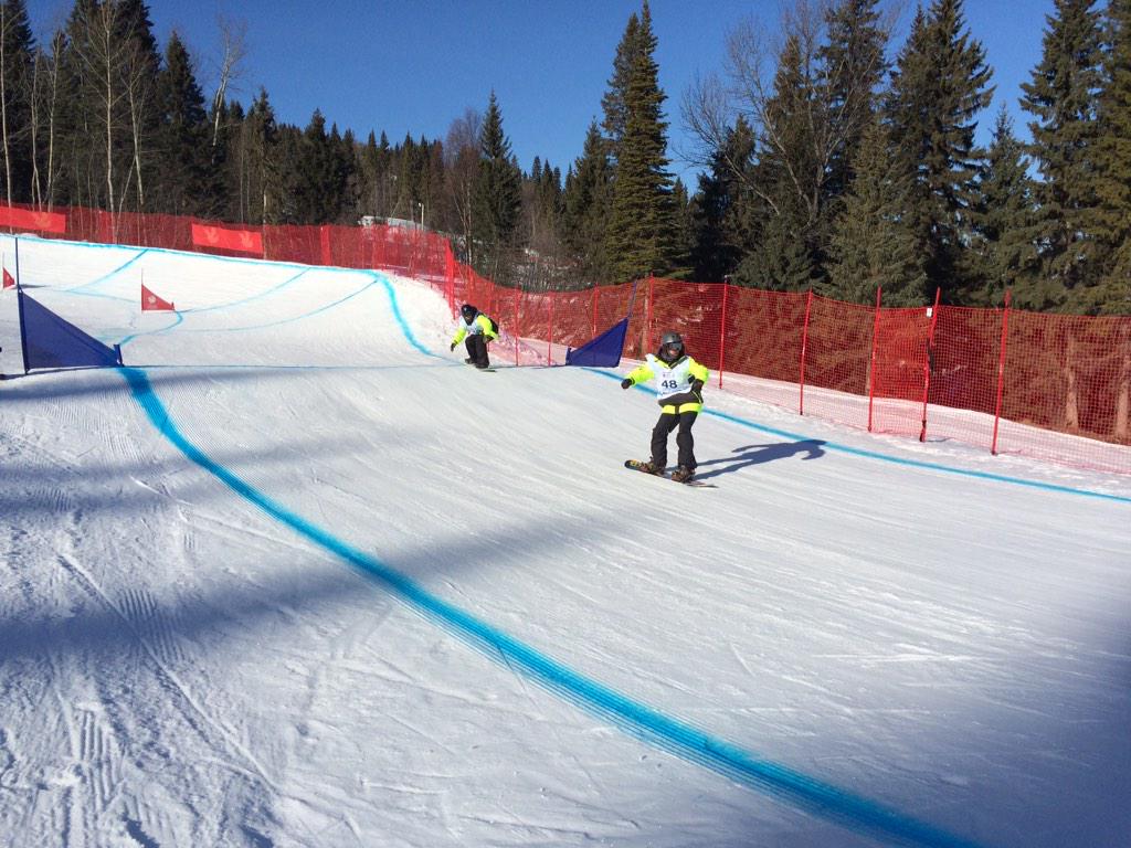 .<a href="/goteamsask/">Team Sask</a> <a href="/sasksnowboard/">Sask Snowboard</a> is ready to destroy the SBX track here at Tabor. Qualifiers start at 10:45