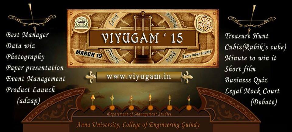 Viyugam2's tweet photo. #Introducing...the most awaited symposium and the #events happening to challenge your intellect... http://t.co/HZ9Jq1X94p