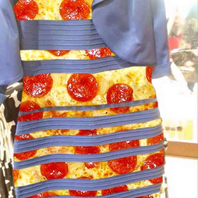 #TheDress a noi piace così. #mobbastaveramenteperò