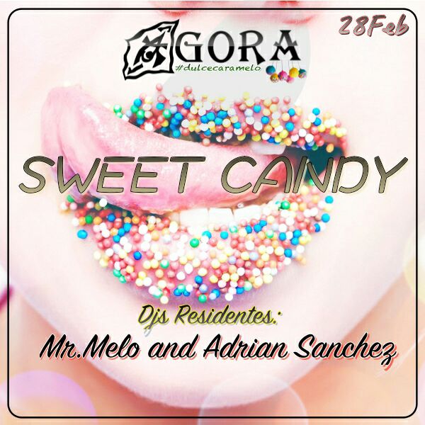 PubAgora's tweet photo. Esta noche/tonight #SweetCandyParty #DulceCaramelo @hellbells @CarmeloCueto17 @driansanchez96 @666Marcu @monerja http://t.co/lvUulPPHbX