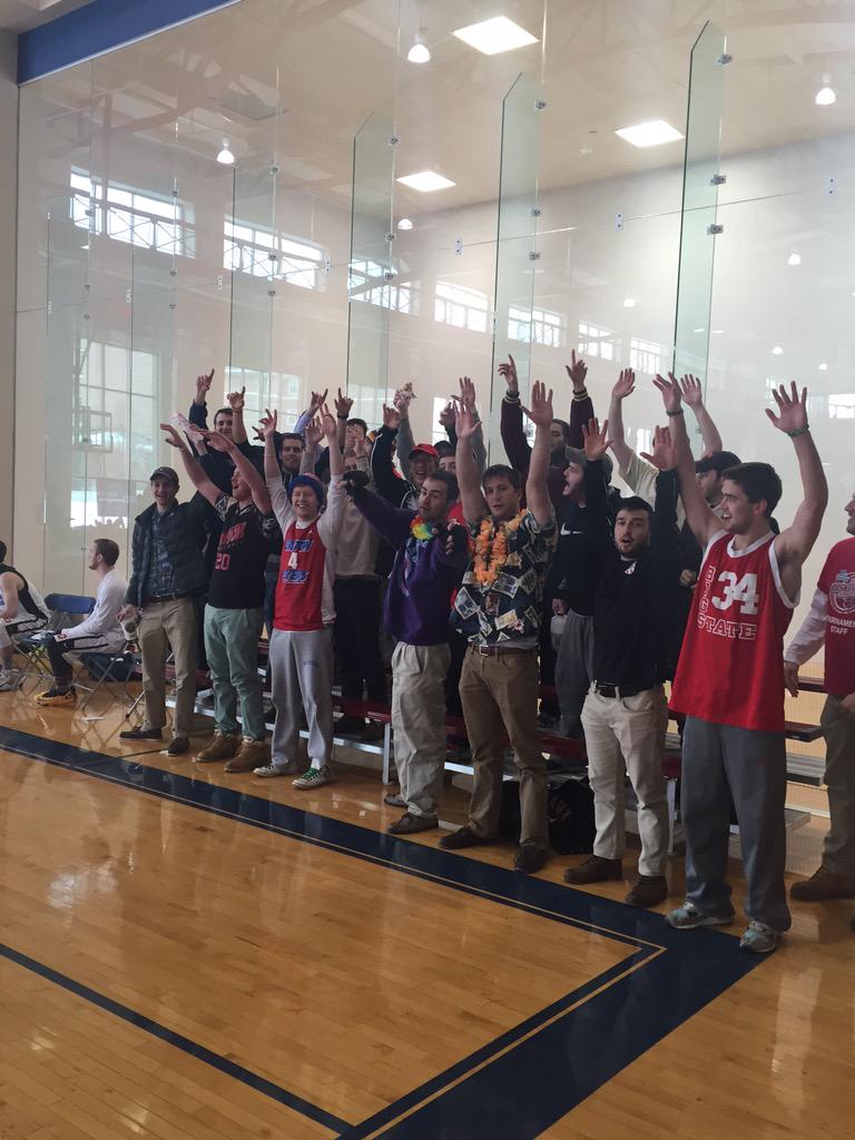 UD_NIRSABB's tweet image. Home court advantage for the @UD_ClubBball? #studentpride #UDBBALL15