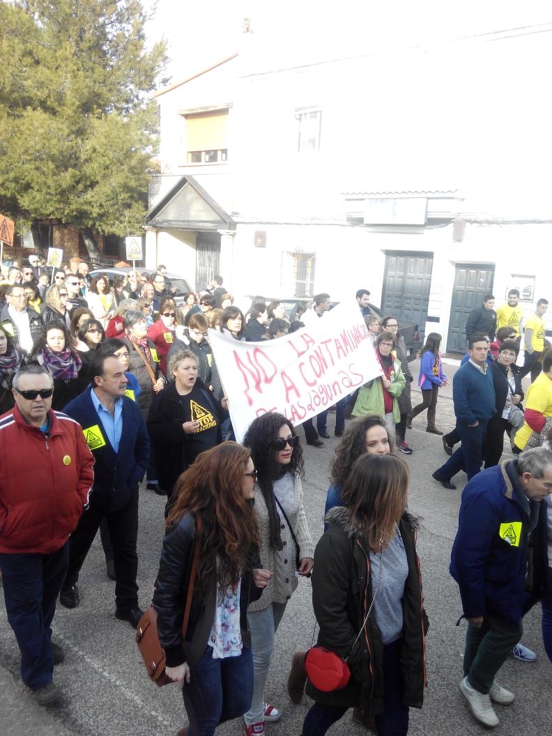 La comarca unida en contra del fracking!