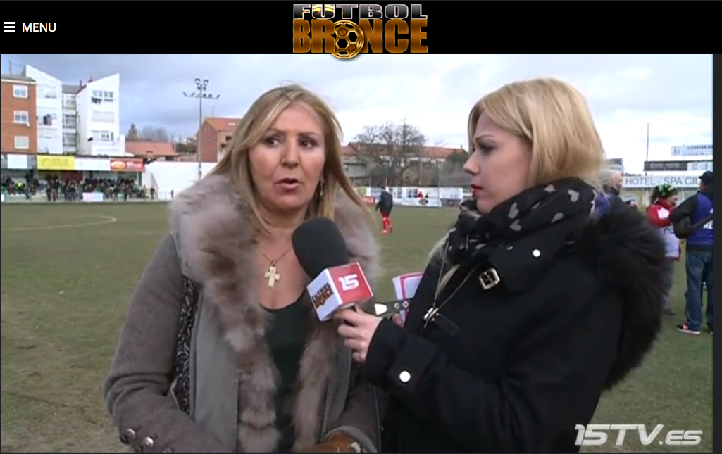 somos15tv's tweet photo. DESCANSO 
@PuryPA entrevista a Sagrario González presidenta del @AtleticoAstorga --> http://t.co/f58kDISON6 http://t.co/kfXfz5cEKa