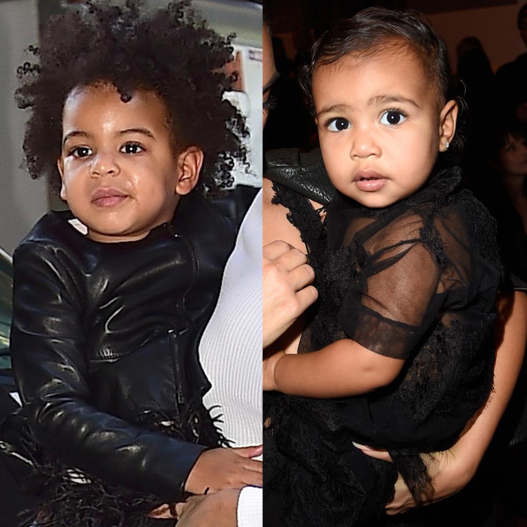 Blue Ivy And North West Together