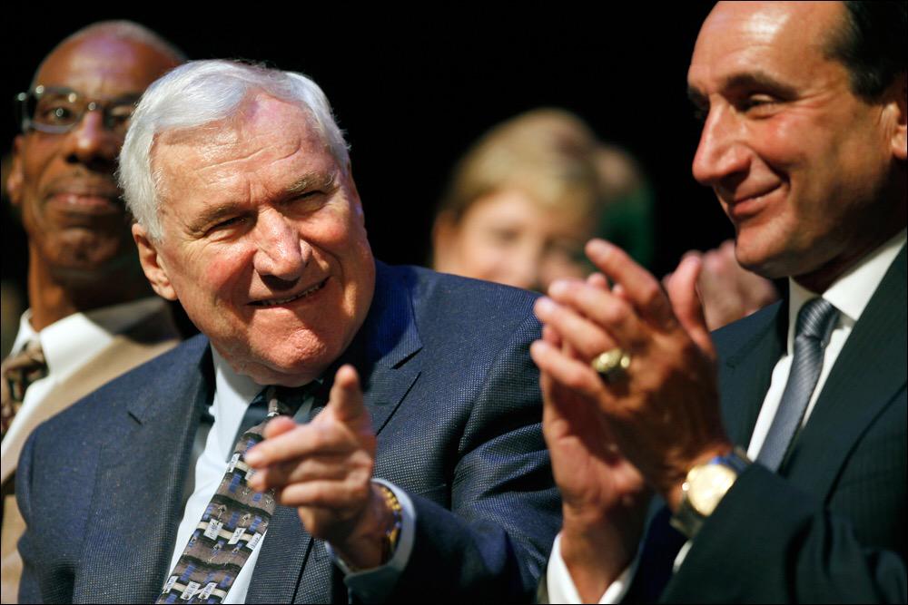 \"A leader\s job is to develop committed followers.\" - Dean Smith. He\ll always have his. Happy 84th birthday, Coach! 