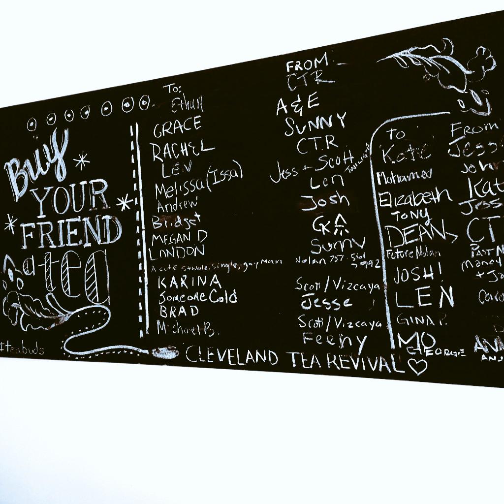 McCarthyGarland's tweet photo. Friends go claim your tea! And type a love note while you're at it @cletearevival #teabuds http://t.co/9Mbm1LyWPl