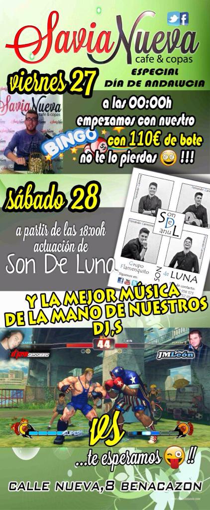 jaspercusion's tweet photo. Prepara ya para la actuación de @gruposondeluna en @SaviaNuevaCopas http://t.co/WRD8El7Hzd