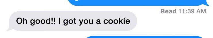 _AshleyWolfe's tweet photo. Words every girl wants to hear 😍 http://t.co/Ye9OWSp38u