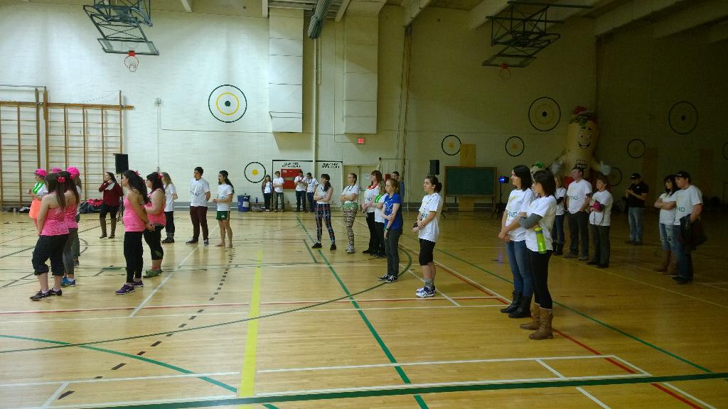 ualbertaDM's tweet image. We're getting started over in Ed Gym! Come check out the experience! #ualbertadm #ftk