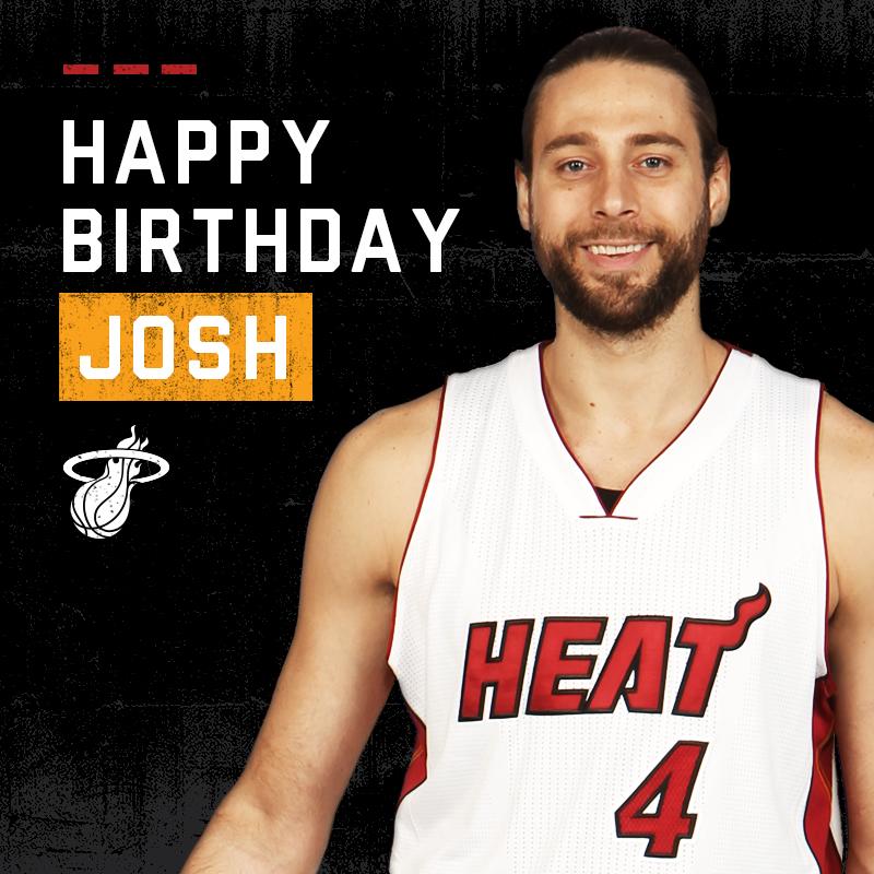 Happy Birthday Josh McRoberts! 