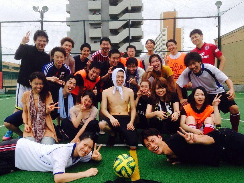 ratchi011's tweet image. 月一の初心者向けフットサル(^O^)