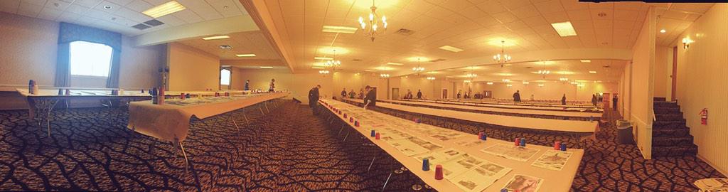 snd_iu's tweet photo. We're in Syracuse at #snd36 keeping track of winners for the book http://t.co/3p5CNUpTBF