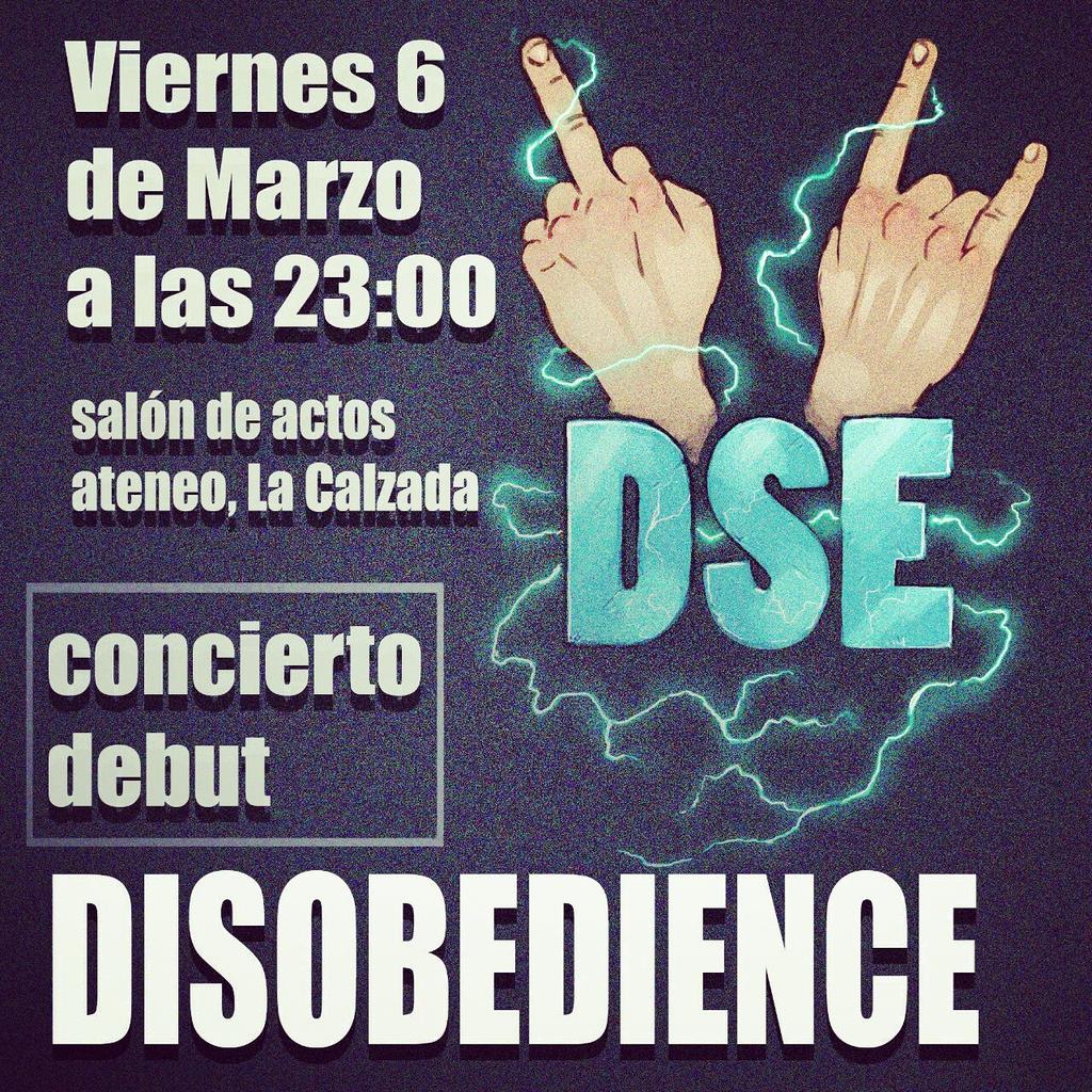 DisobedienceDSE's tweet photo. Ven a Disfrutar del mejor surtido de rock variado ;) http://t.co/mjEgLpBWLn