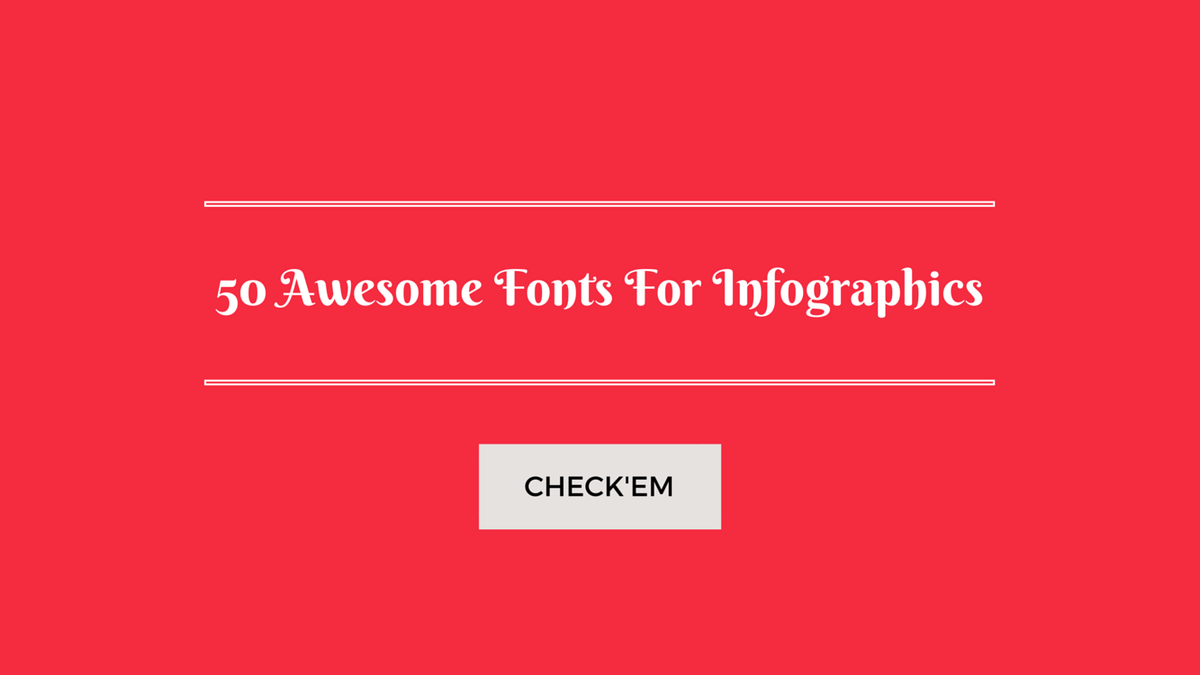 WebDesignAi's tweet photo. 50 Awesome Fonts For Infographics http://t.co/U0pZaZ9pK5 http://t.co/SPBXEM0ag8